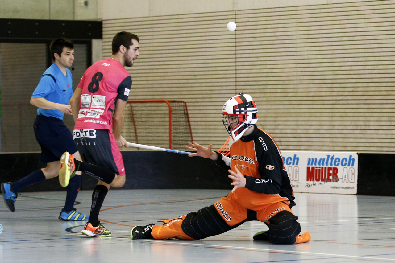 Floorball Thurgau U21 - Jona Uznach Flames U21
(16.1.2018, Paul Reinhart Halle, Weinfelden)
Photos: www.unihockey-fotos.ch Claudio Thoma