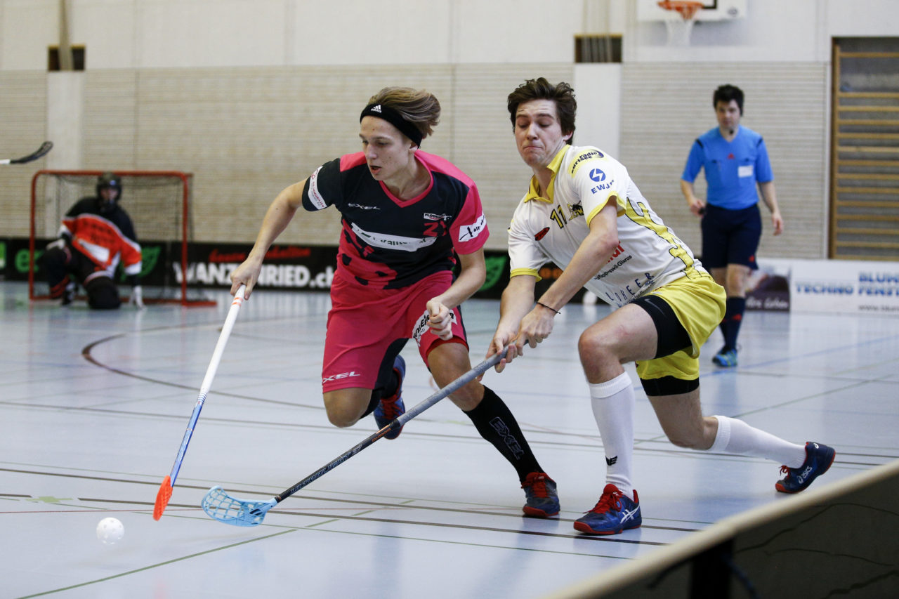 Floorball Thurgau U21 - Jona Uznach Flames U21
(16.1.2018, Paul Reinhart Halle, Weinfelden)
Photos: www.unihockey-fotos.ch Claudio Thoma