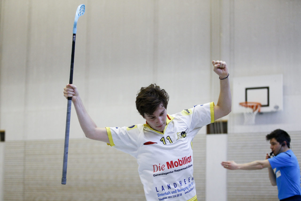 Floorball Thurgau U21 - Jona Uznach Flames U21
(16.1.2018, Paul Reinhart Halle, Weinfelden)
Photos: www.unihockey-fotos.ch Claudio Thoma