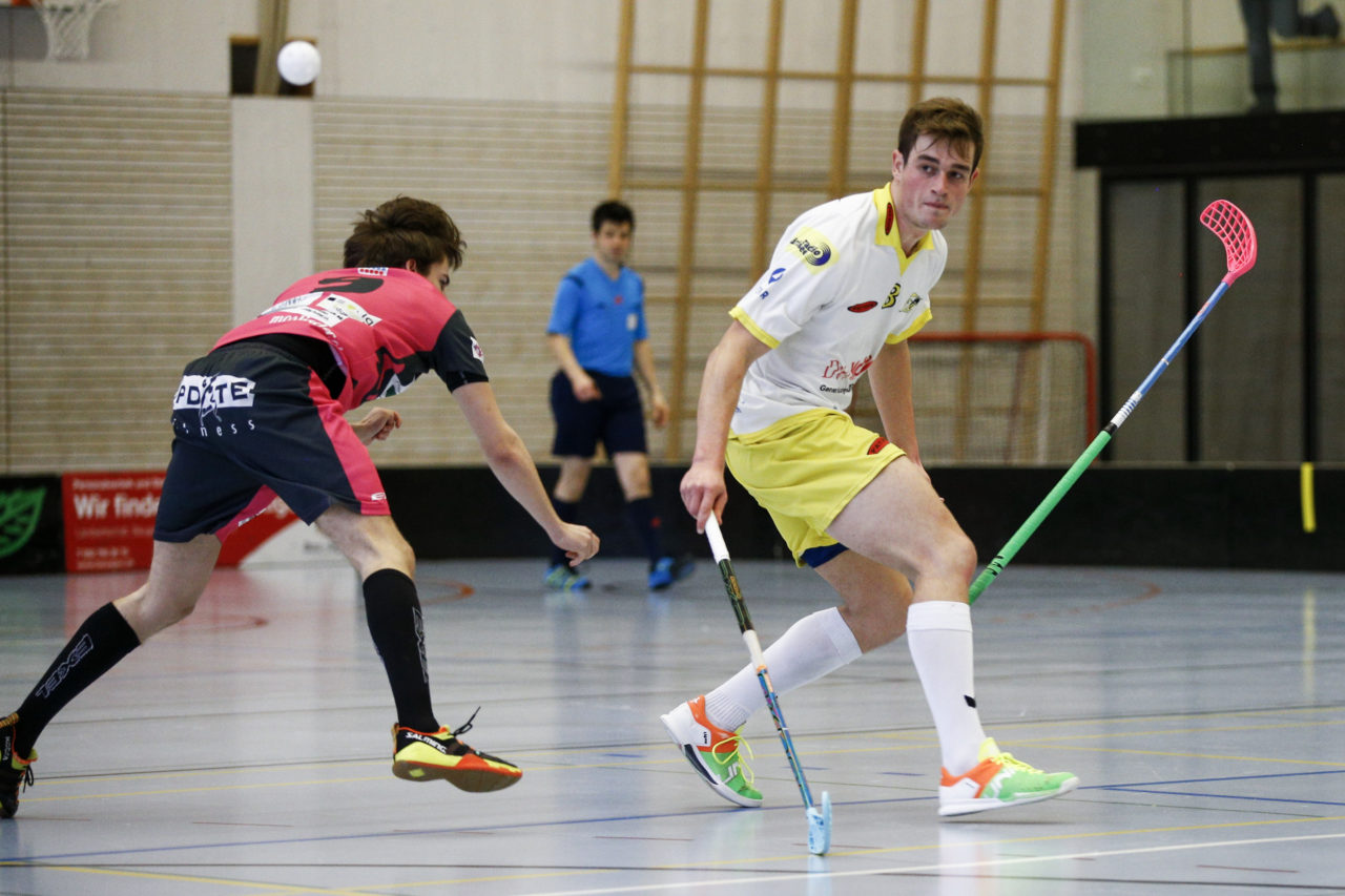 Floorball Thurgau U21 - Jona Uznach Flames U21
(16.1.2018, Paul Reinhart Halle, Weinfelden)
Photos: www.unihockey-fotos.ch Claudio Thoma