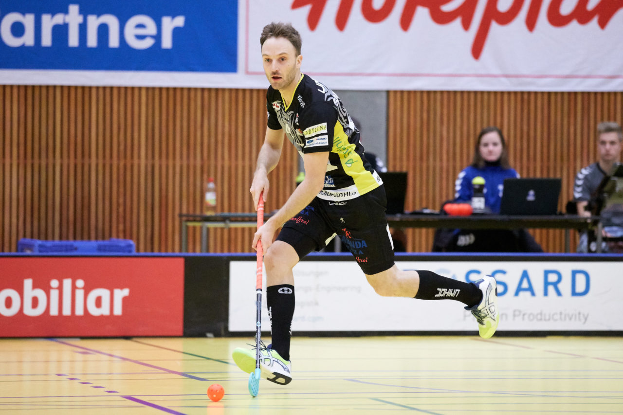 Zug United Herren NLA
Zug United - Unihockey Tigers Langnau 
Resultat 8 : 11 am 6. Januar 2018 in der Sporthalle in Zug 
Bild: Michael Peter