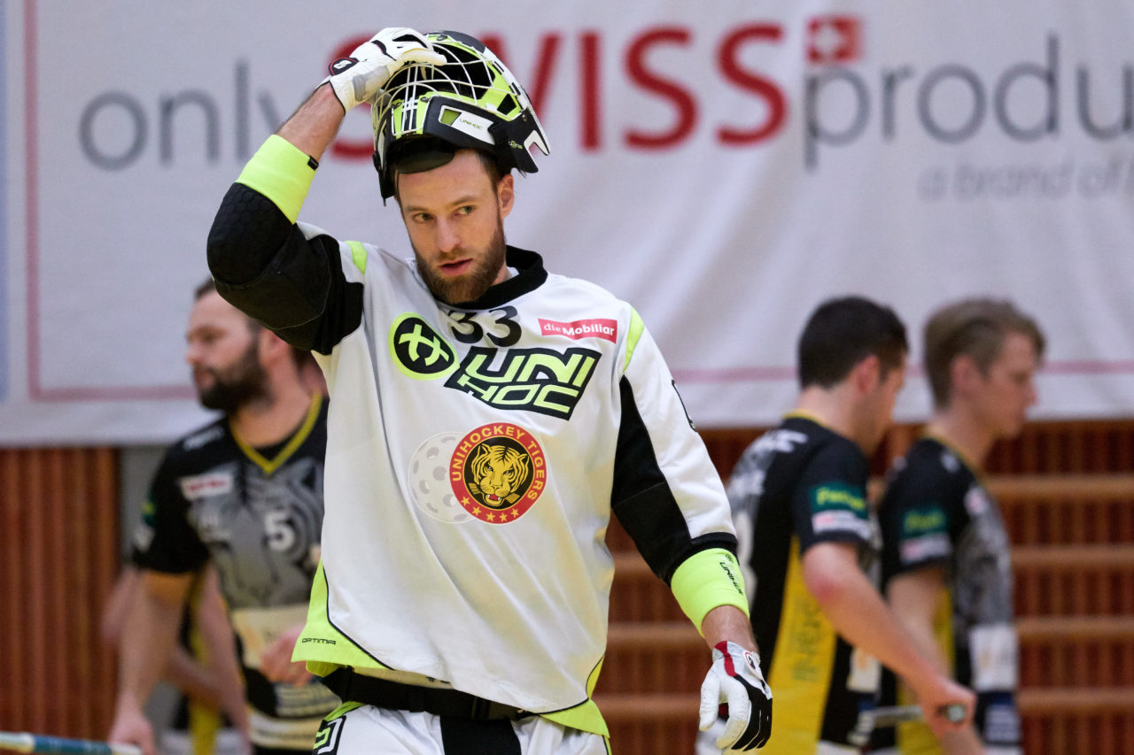 Zug United Herren NLA
Zug United - Unihockey Tigers Langnau 
Resultat 8 : 11 am 6. Januar 2018 in der Sporthalle in Zug 
Bild: Michael Peter