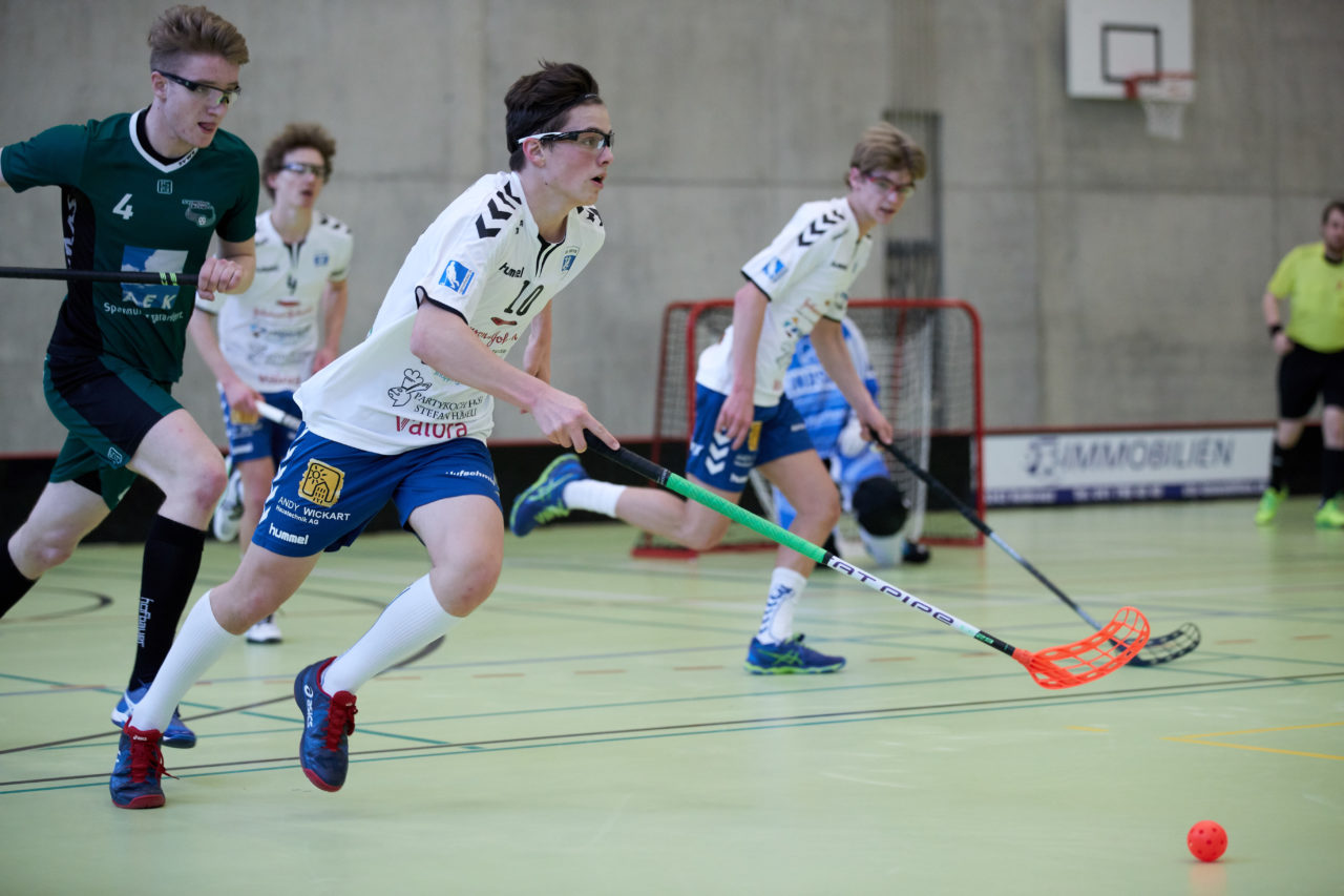 Junioren U18A Zug United - SV Wiler-Ersigen 
Resultat 2 : 12 am 10. Februar 2018 in der Sporthalle Dorfmatt in Rotkreuz 
Bild: Michael Peter