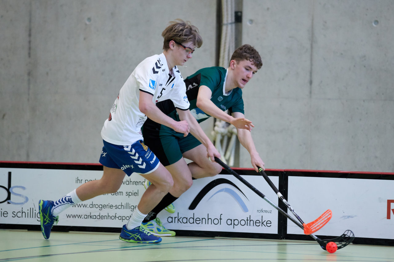 Junioren U18A Zug United - SV Wiler-Ersigen 
Resultat 2 : 12 am 10. Februar 2018 in der Sporthalle Dorfmatt in Rotkreuz 
Bild: Michael Peter
