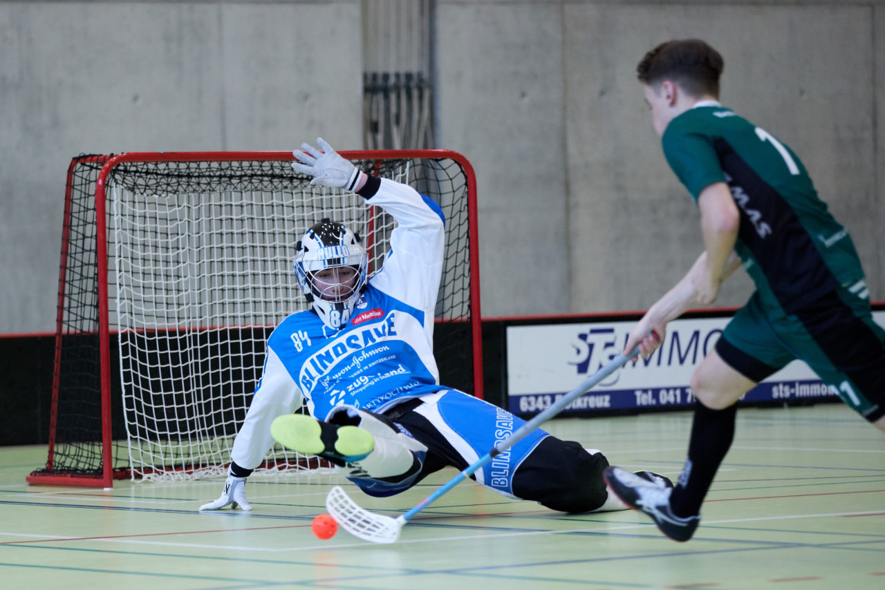 Junioren U18A Zug United - SV Wiler-Ersigen 
Resultat 2 : 12 am 10. Februar 2018 in der Sporthalle Dorfmatt in Rotkreuz 
Bild: Michael Peter
