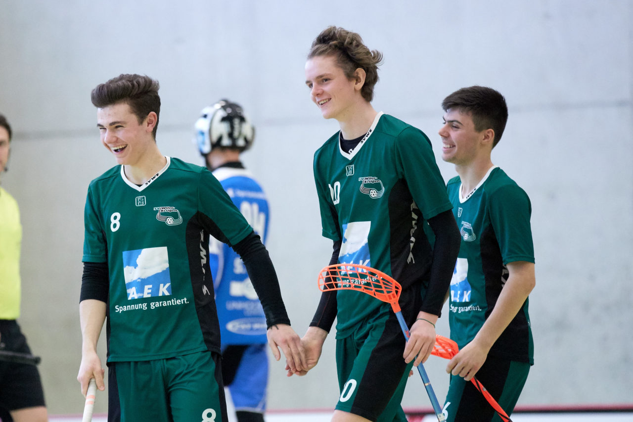 Junioren U18A Zug United - SV Wiler-Ersigen 
Resultat 2 : 12 am 10. Februar 2018 in der Sporthalle Dorfmatt in Rotkreuz 
Bild: Michael Peter