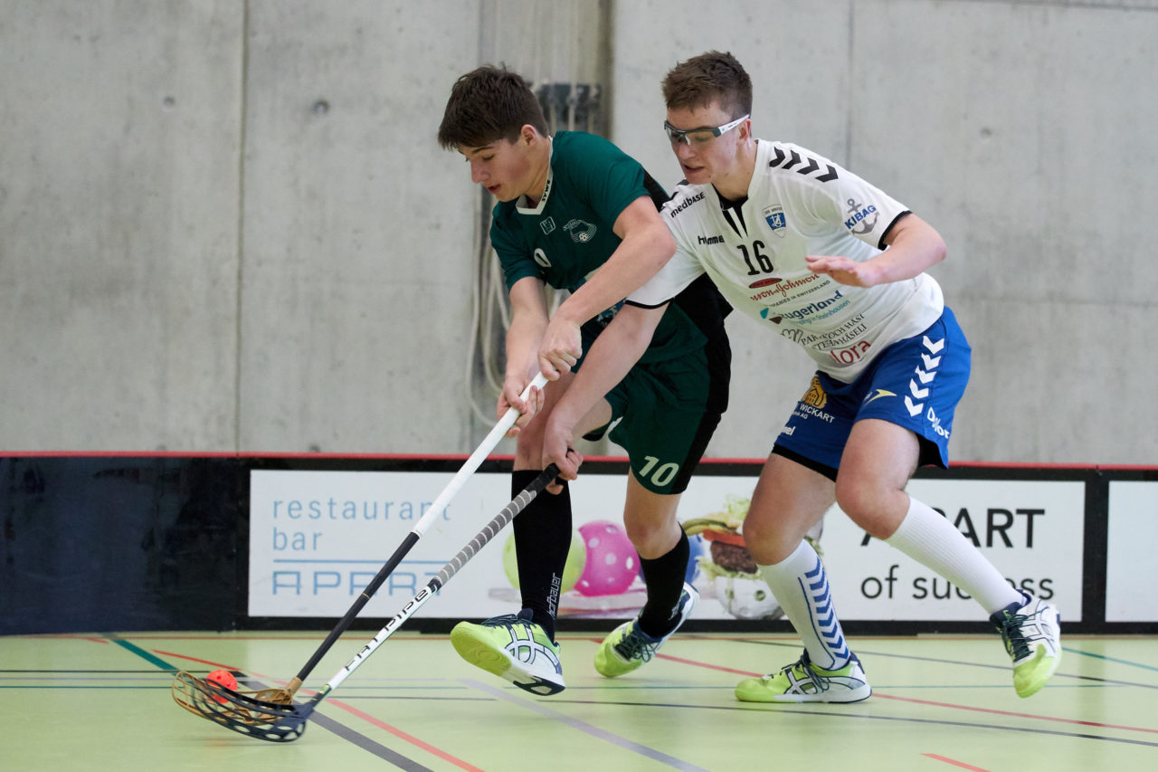 Junioren U18A Zug United - SV Wiler-Ersigen 
Resultat 2 : 12 am 10. Februar 2018 in der Sporthalle Dorfmatt in Rotkreuz 
Bild: Michael Peter