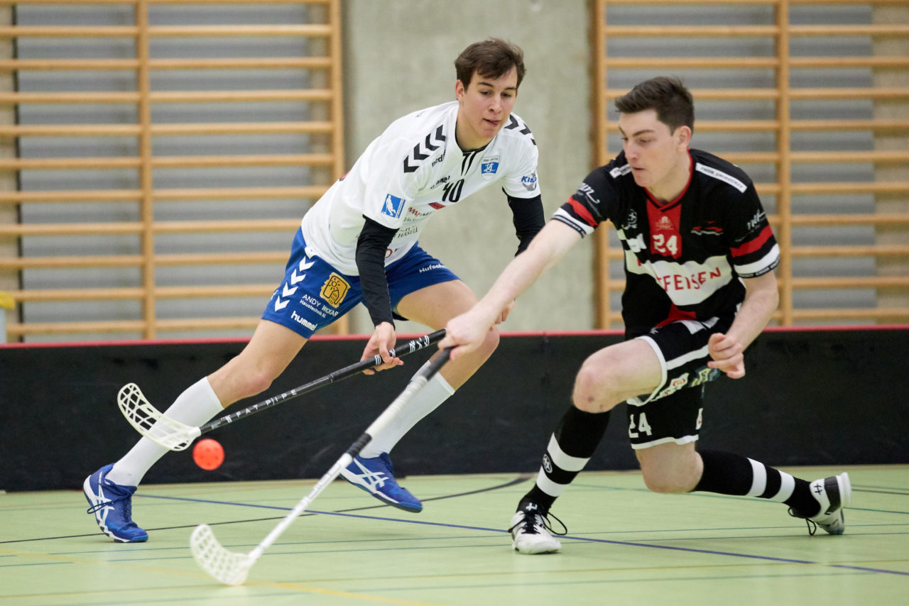 Junioren U21A Zug United - Chur Unihockey 
Resultat 11 : 3 am 10. Februar 2018 in der Sporthalle Dorfmatt in Rotkreuz 
Bild: Michael Peter