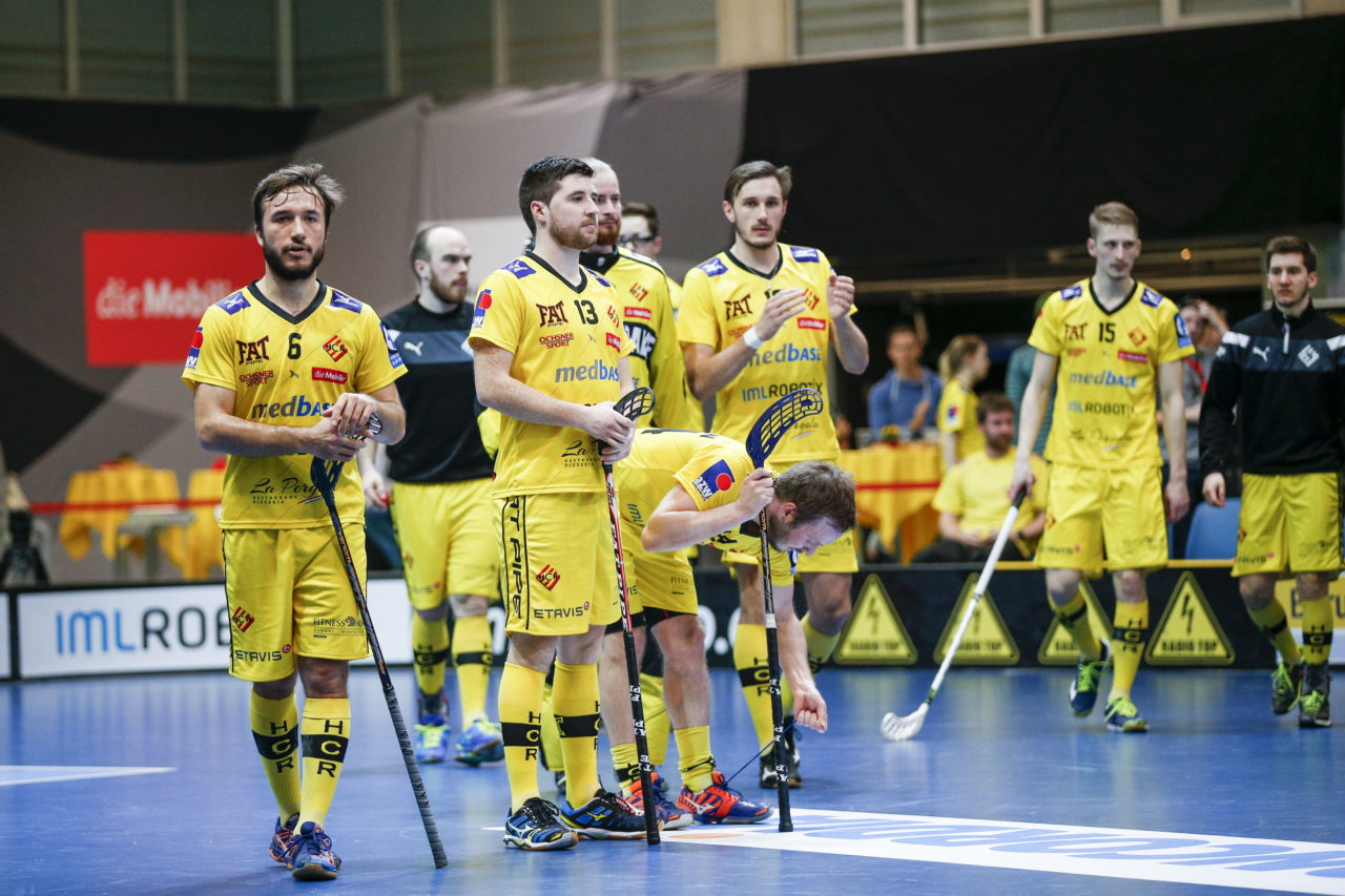 Der HCR ist geschlagen.

(HC Rychenberg Winterthur - SV Wiler-Ersigen; Playoff Spiel 1; 17.3.2018; Eulachhallen; Winterthur)
Photos: www.unihockey-fotos.ch / Claudio Thoma