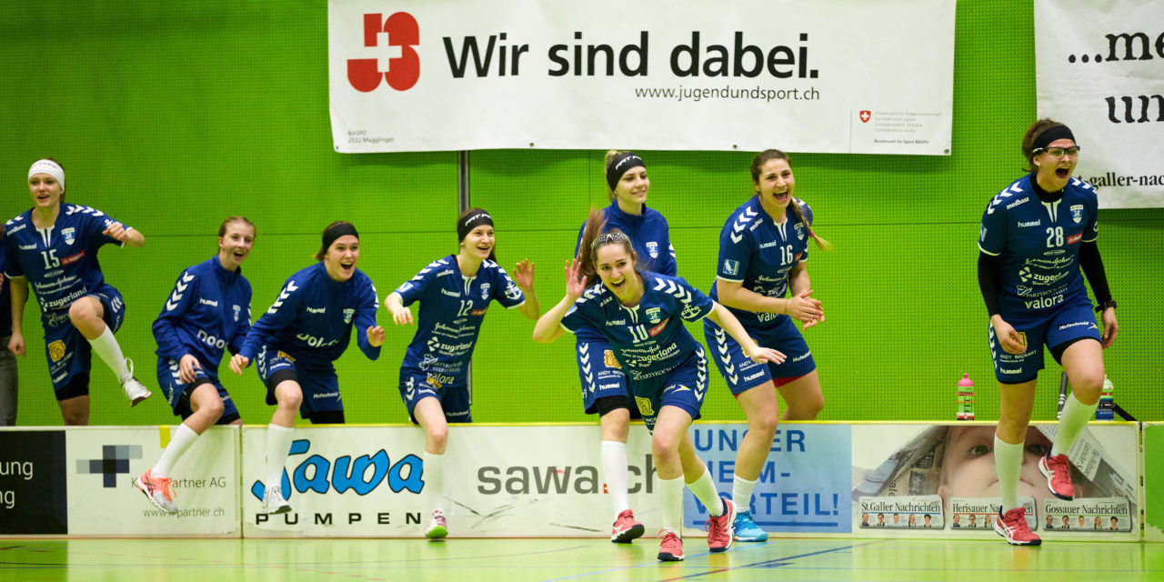 Zug United  Damen NLA
Playouts 5. Spiel 
UHC Waldkirch St.Gallen - Zug United 
Resultat 2 : 3  am 18. März 2018 in der Sporthalle Tal der Demut in St.Gallen 
Bild: Michael Peter