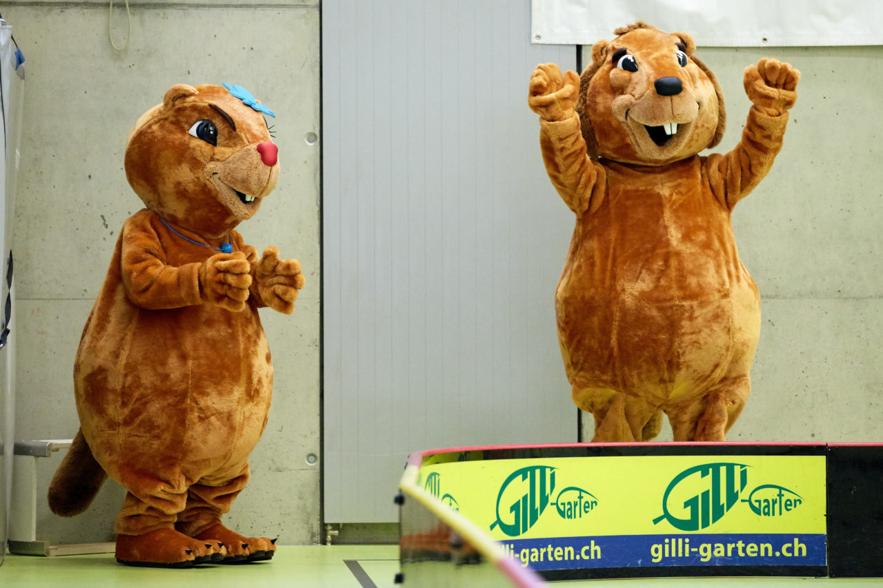 Schweizermeisterschaft 2018 der Juniorinnen B und C 
am 14. und 15. April  2018 in der Sporthalle Dorfmatt in Rotkreuz Der UHC Einhorn Hünenberg wird  in beiden Ligen Schweizermeister 
Bild: Michael Peter