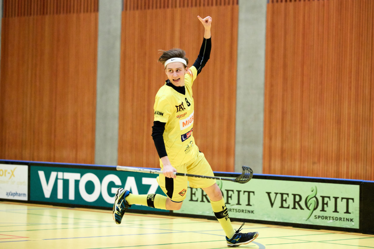 Junioren U16A 
Playoff Halbfinal 2. Spiel 
Zug United -  HC Rychenberg Winterthur 
Resultat 5 : 8 am  31. März 2018 in der Sporthalle Zug 
Bild: Michael Peter