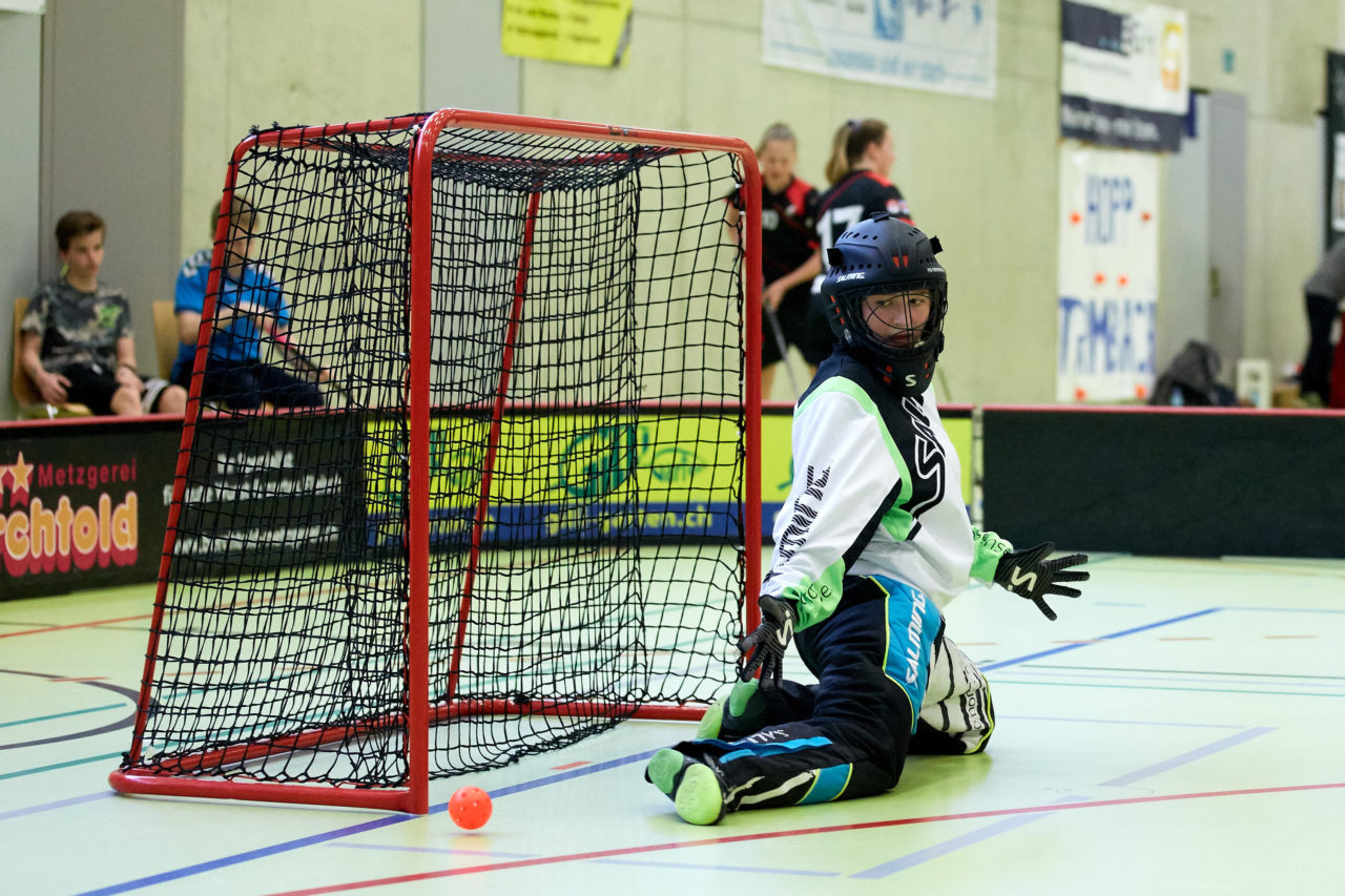 Schweizermeisterschaft 2018 der Juniorinnen B und C 
am 14. und 15. April  2018 in der Sporthalle Dorfmatt in Rotkreuz Der UHC Einhorn Hünenberg wird  in beiden Ligen Schweizermeister 
Bild: Michael Peter