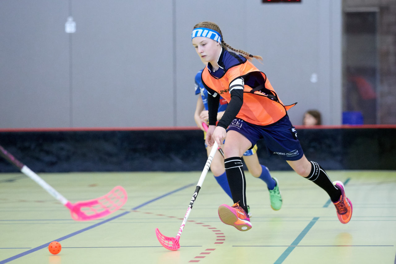 Schweizermeisterschaft 2018 der Juniorinnen B und C 
am 14. und 15. April  2018 in der Sporthalle Dorfmatt in Rotkreuz Der UHC Einhorn Hünenberg wird  in beiden Ligen Schweizermeister 
Bild: Michael Peter