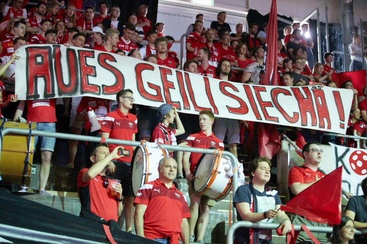 Herren NLA Superfinal 2017/18 
SV Wiler-Ersigen - Floorball Köniz 
Am 22. April 2018 in der SWISS  Arena in Kloten 
Foto: Michael Peter unihockey-fotos.ch
