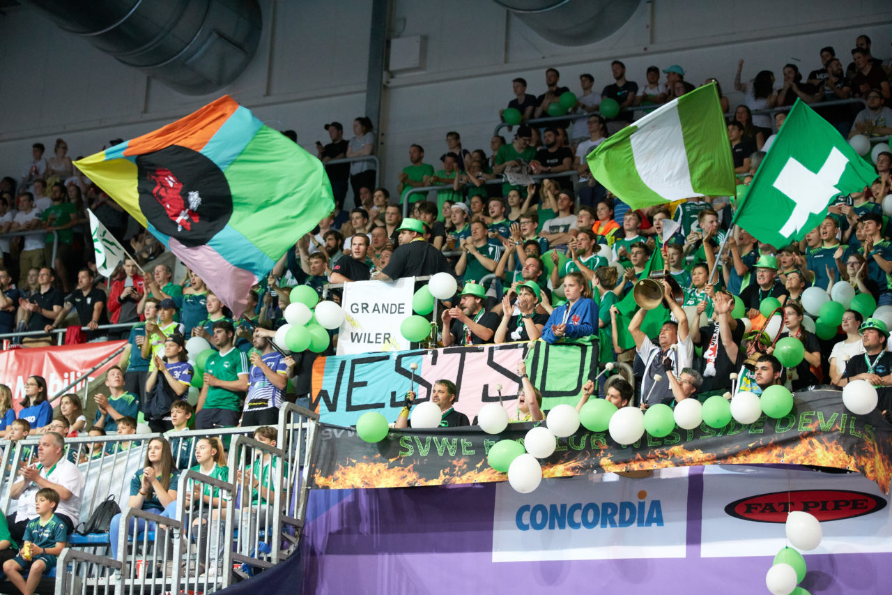 Herren NLA Superfinal 2017/18 
SV Wiler-Ersigen - Floorball Köniz 
Am 22. April 2018 in der SWISS  Arena in Kloten 
Foto: Michael Peter unihockey-fotos.ch