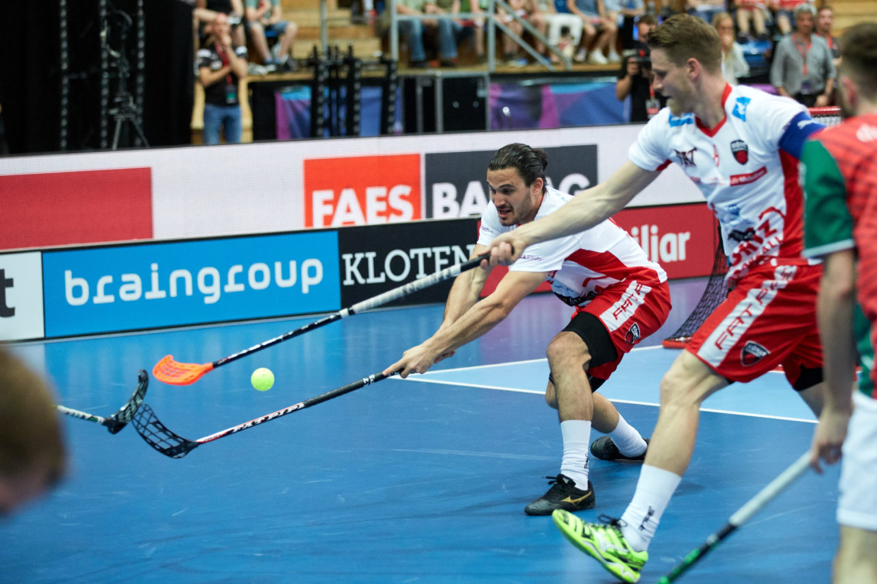 Herren NLA Superfinal 2017/18 
SV Wiler-Ersigen - Floorball Köniz 
Am 22. April 2018 in der SWISS  Arena in Kloten 
Foto: Michael Peter unihockey-fotos.ch