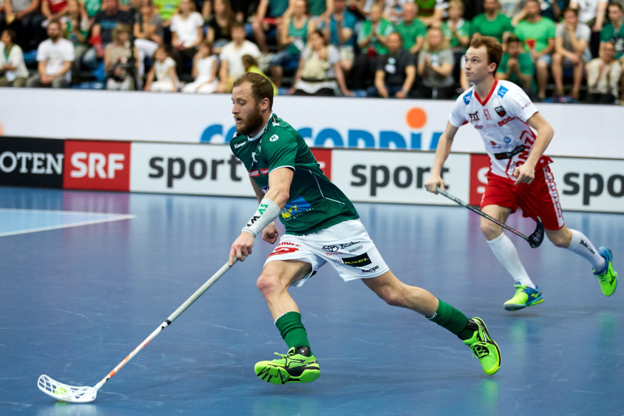 Herren NLA Superfinal 2017/18 
SV Wiler-Ersigen - Floorball Köniz 
Am 22. April 2018 in der SWISS  Arena in Kloten 
Foto: Michael Peter unihockey-fotos.ch