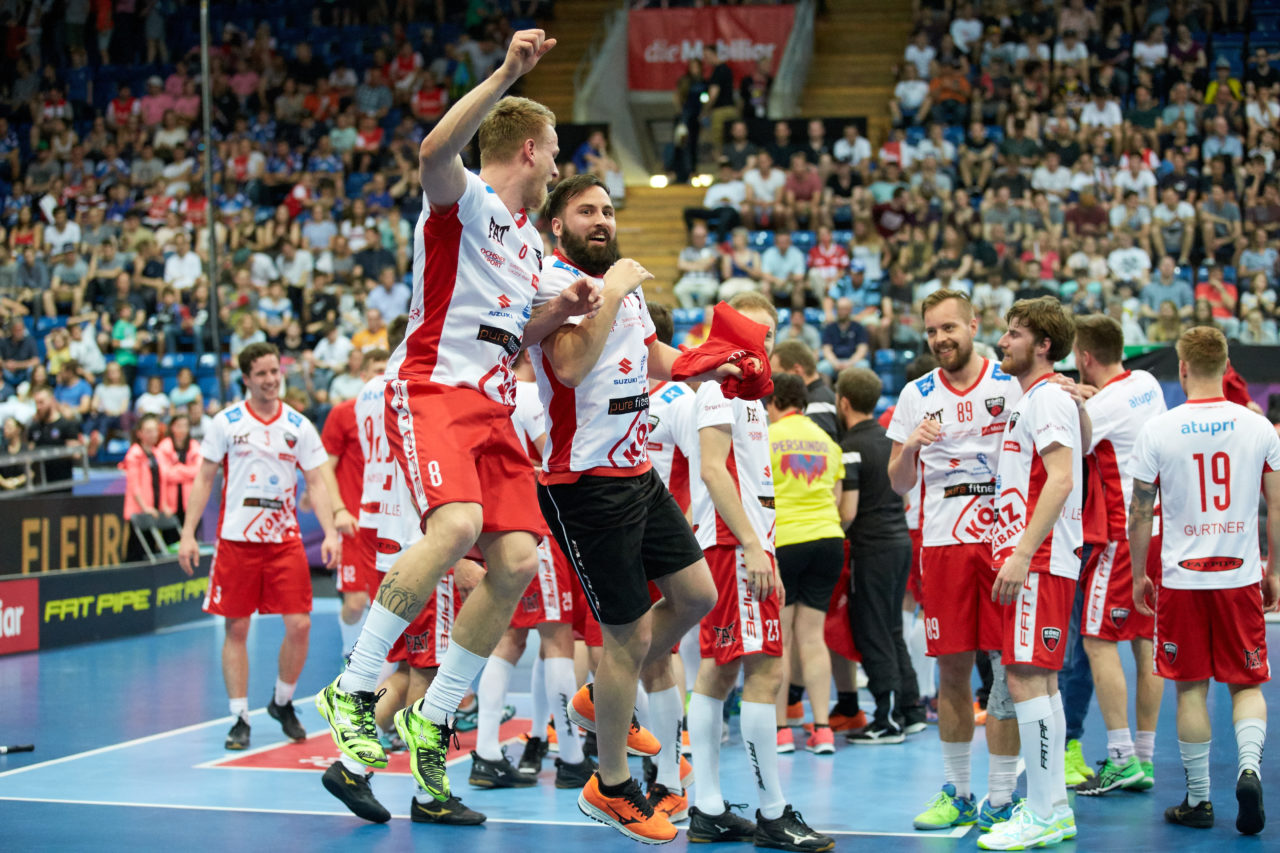 Herren NLA Superfinal 2017/18 
SV Wiler-Ersigen - Floorball Köniz 
Am 22. April 2018 in der SWISS  Arena in Kloten 
Foto: Michael Peter unihockey-fotos.ch