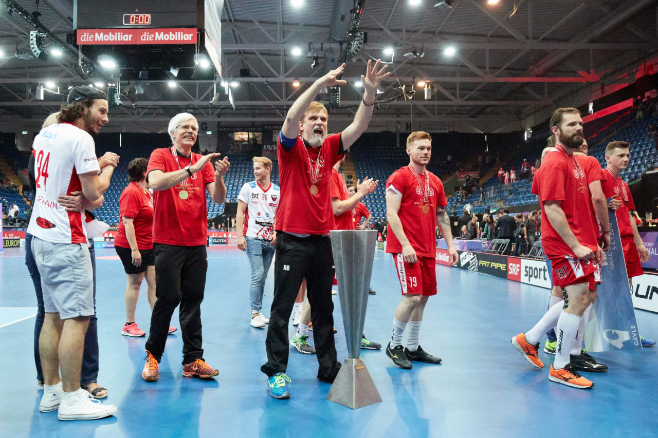 Herren NLA Superfinal 2017/18 
SV Wiler-Ersigen - Floorball Köniz 
Am 22. April 2018 in der SWISS  Arena in Kloten 
Foto: Michael Peter unihockey-fotos.ch