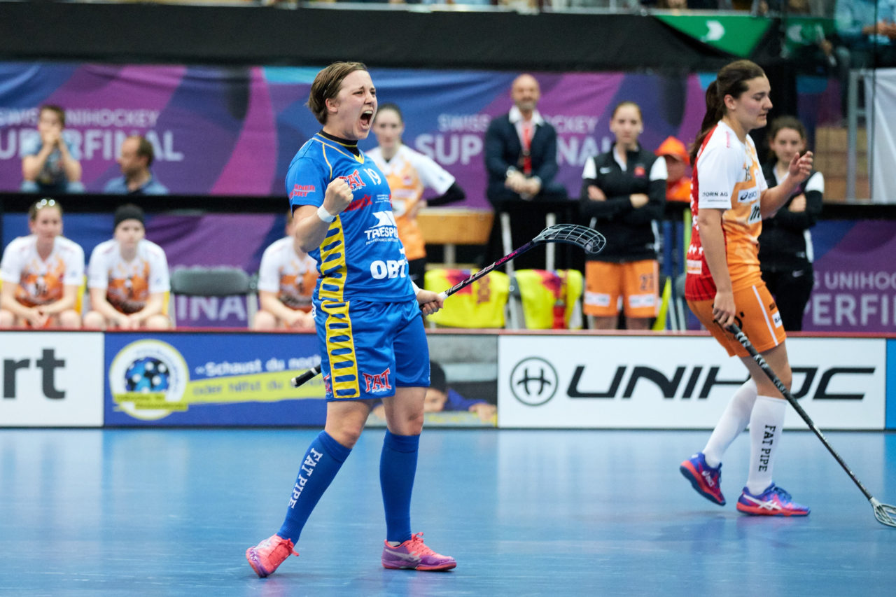 Damen NLA Superfinal 2017/18
piranha chur - UHC Dietlikon 
Am 22. April 2018 in der SWISS  Arena in Kloten 
Foto: Michael Peter unihockey-fotos.ch