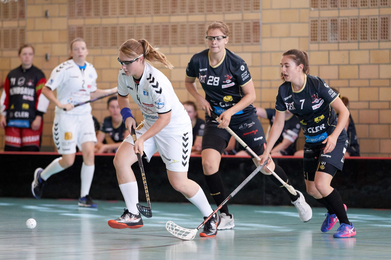 Zug United Damen NLA 
Zug United - Red Ants Rychenberg  Winterthur 
Resultat 3 : 1 am 6.  Oktober 2018 in der Sporthalle  Waldegg in Rotkreuz 
Bild: Michael Peter