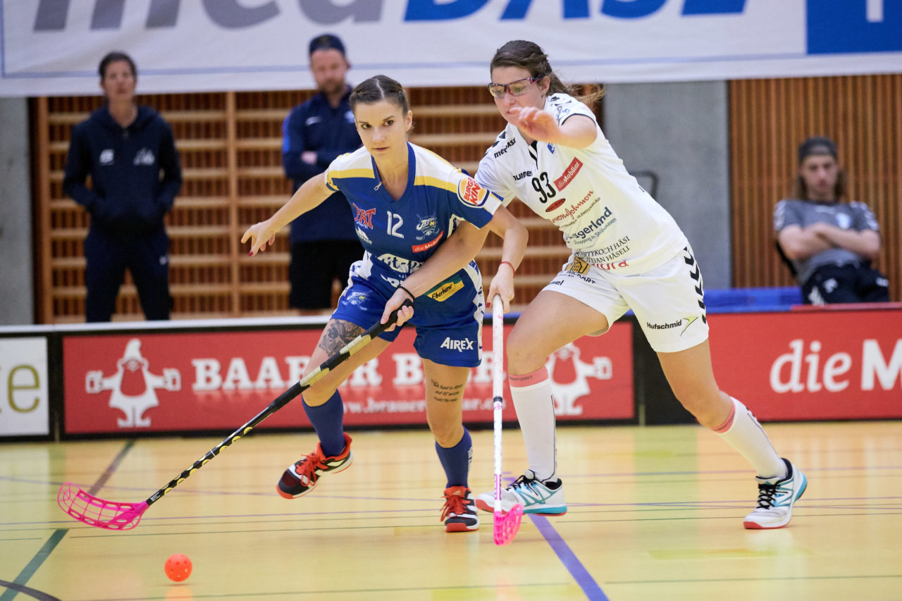Zug United Damen NLA Zug United - Kloten-Dietlikon Jets Resultat 1 : 6 am 14. Oktober 2018 in der Sporthalle Zug Bild: Michael Peter