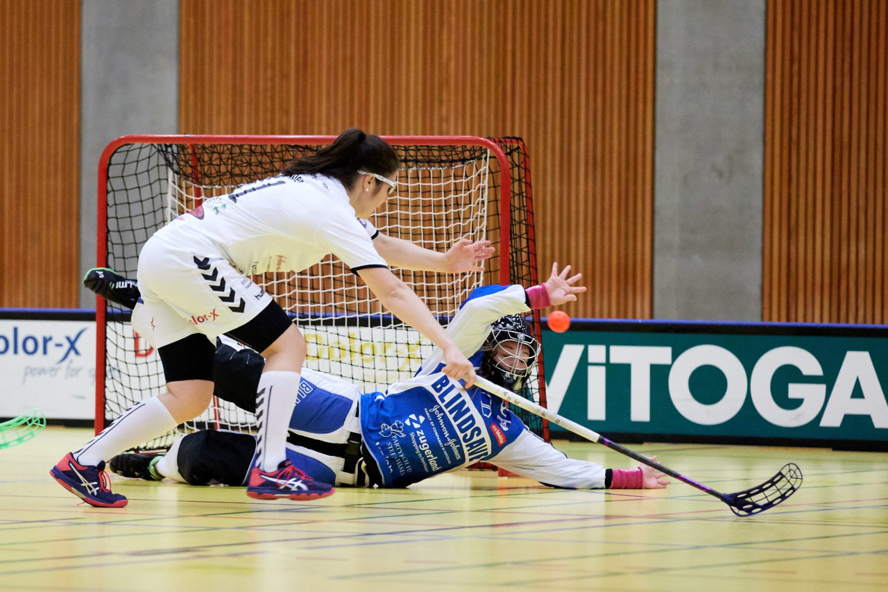 Zug United Damen NLA Zug United - Kloten-Dietlikon Jets Resultat 1 : 6 am 14. Oktober 2018 in der Sporthalle Zug Bild: Michael Peter