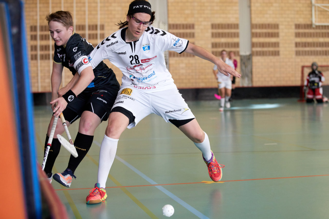 Zug United Damen NLA 
Zug United - Red Ants Rychenberg  Winterthur 
Resultat 3 : 1 am 6.  Oktober 2018 in der Sporthalle  Waldegg in Rotkreuz 
Bild: Michael Peter