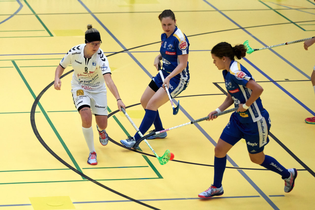 Zug United Damen NLA Zug United - Kloten-Dietlikon Jets Resultat 1 : 6 am 14. Oktober 2018 in der Sporthalle Zug Bild: Michael Peter