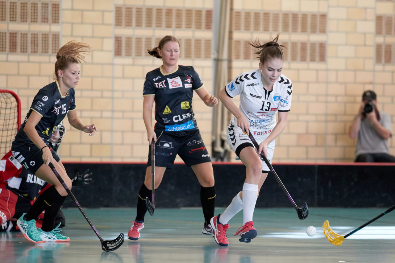 Zug United Damen NLA 
Zug United - Red Ants Rychenberg  Winterthur 
Resultat 3 : 1 am 6.  Oktober 2018 in der Sporthalle  Waldegg in Rotkreuz 
Bild: Michael Peter