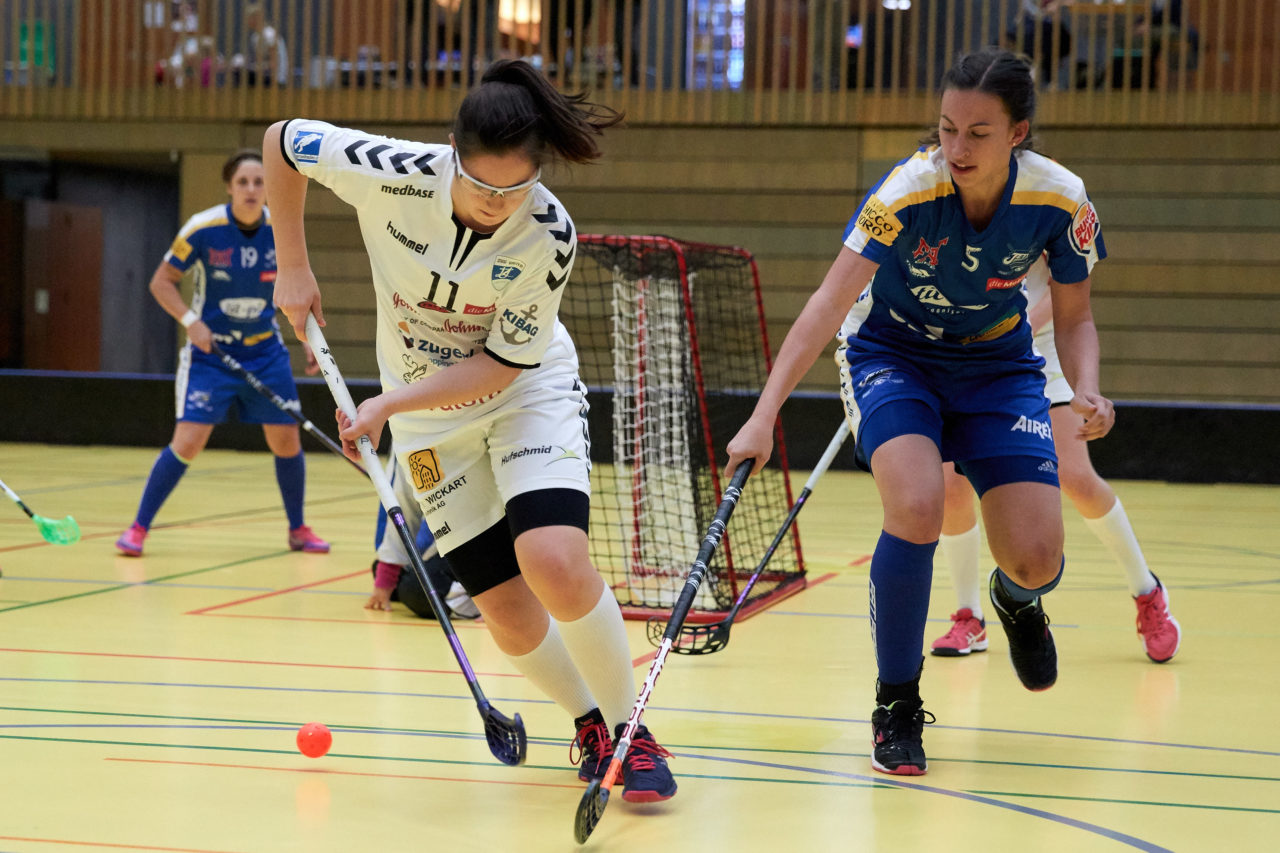 Zug United Damen NLA Zug United - Kloten-Dietlikon Jets Resultat 1 : 6 am 14. Oktober 2018 in der Sporthalle Zug Bild: Michael Peter