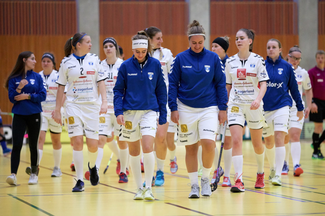 Zug United Damen NLA Zug United - Kloten-Dietlikon Jets Resultat 1 : 6 am 14. Oktober 2018 in der Sporthalle Zug Bild: Michael Peter