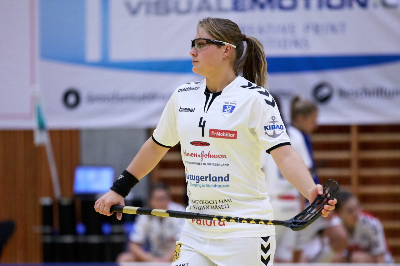 Zug United Damen NLA Zug United - Kloten-Dietlikon Jets Resultat 1 : 6 am 14. Oktober 2018 in der Sporthalle Zug Bild: Michael Peter