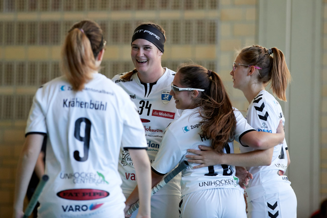 Zug United Damen NLA 
Zug United - Red Ants Rychenberg  Winterthur 
Resultat 3 : 1 am 6.  Oktober 2018 in der Sporthalle  Waldegg in Rotkreuz 
Bild: Michael Peter