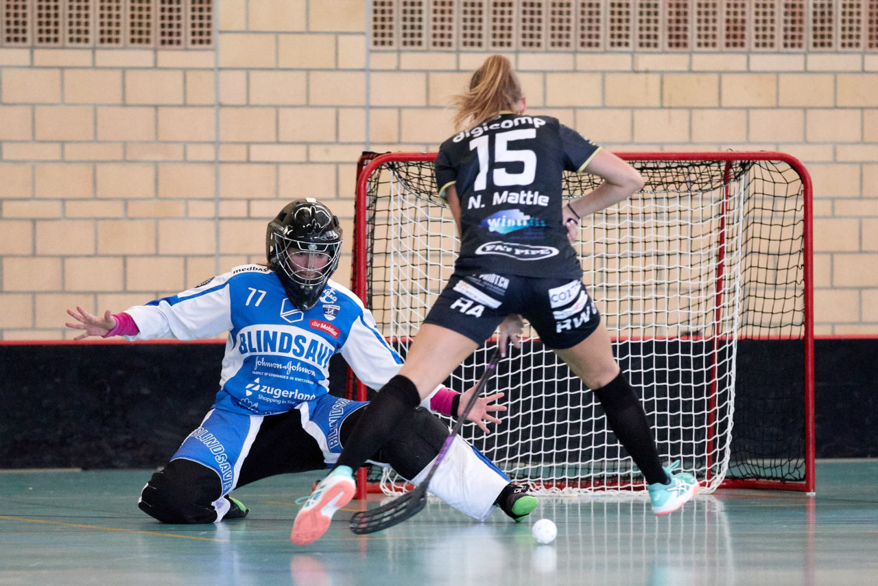 Zug United Damen NLA 
Zug United - Red Ants Rychenberg  Winterthur 
Resultat 3 : 1 am 6.  Oktober 2018 in der Sporthalle  Waldegg in Rotkreuz 
Bild: Michael Peter