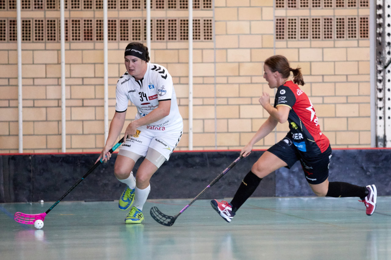 Zug United Damen NLA 
Zug United - Red Ants Rychenberg  Winterthur 
Resultat 3 : 1 am 6.  Oktober 2018 in der Sporthalle  Waldegg in Rotkreuz 
Bild: Michael Peter