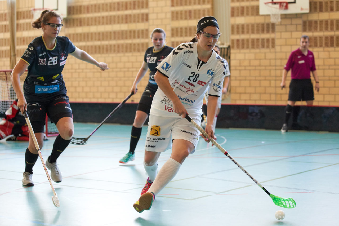 Zug United Damen NLA 
Zug United - Red Ants Rychenberg  Winterthur 
Resultat 3 : 1 am 6.  Oktober 2018 in der Sporthalle  Waldegg in Rotkreuz 
Bild: Michael Peter