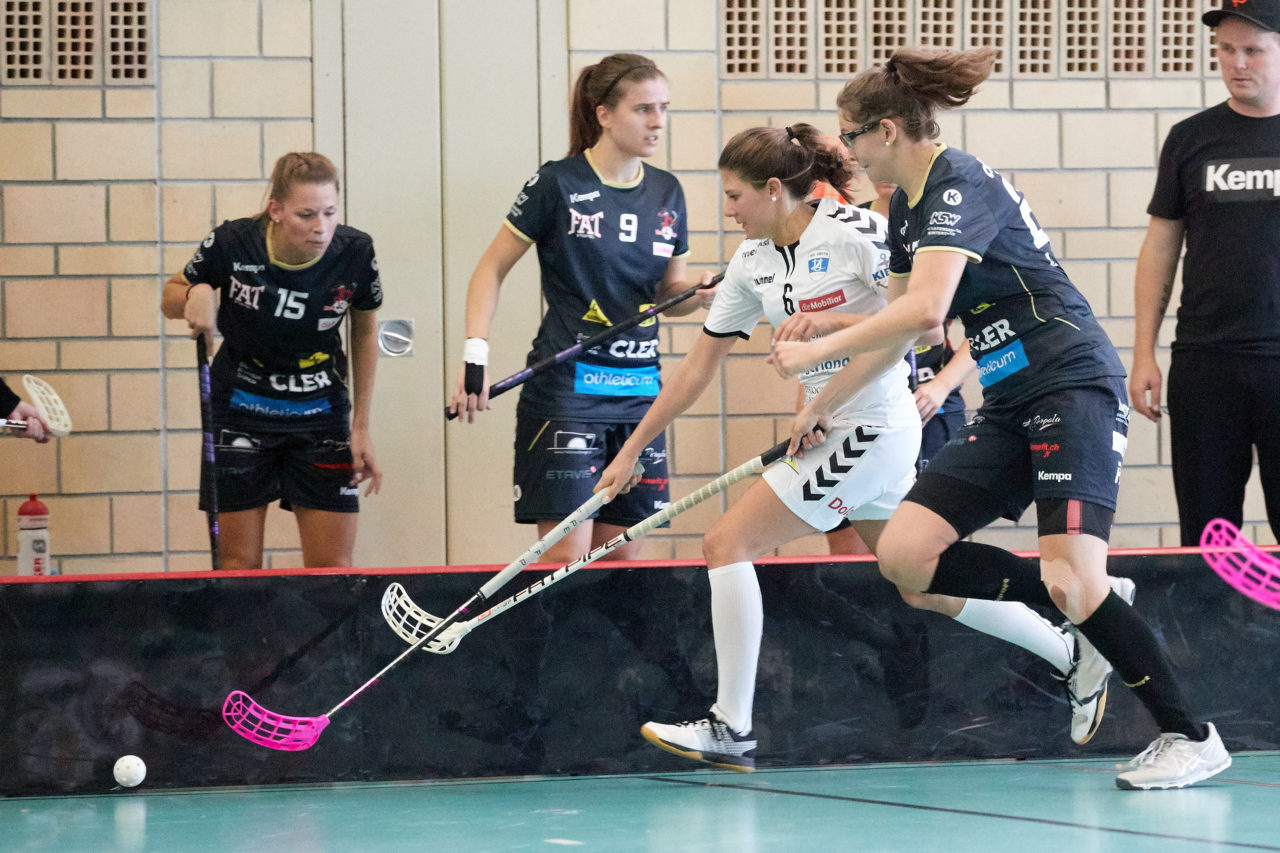 Zug United Damen NLA 
Zug United - Red Ants Rychenberg  Winterthur 
Resultat 3 : 1 am 6.  Oktober 2018 in der Sporthalle  Waldegg in Rotkreuz 
Bild: Michael Peter