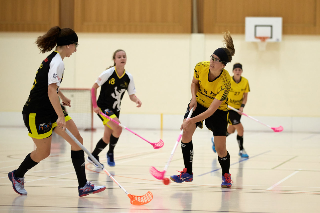 Damen NLB 
Floorball Uri - Unihockey Appenzell  
Resultat 5 : 2 am 6.  Oktober 2018 in der Sporthalle  Hagen in Altdorf 
Bild: Michael Peter