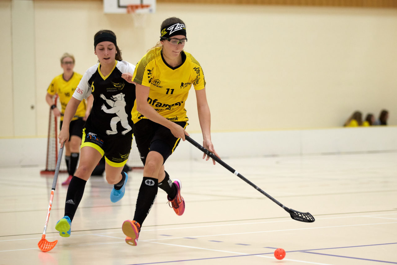 Damen NLB 
Floorball Uri - Unihockey Appenzell  
Resultat 5 : 2 am 6.  Oktober 2018 in der Sporthalle  Hagen in Altdorf 
Bild: Michael Peter