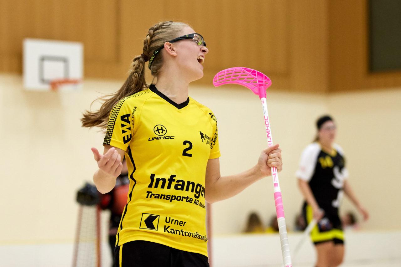 Damen NLB 
Floorball Uri - Unihockey Appenzell  
Resultat 5 : 2 am 6.  Oktober 2018 in der Sporthalle  Hagen in Altdorf 
Bild: Michael Peter