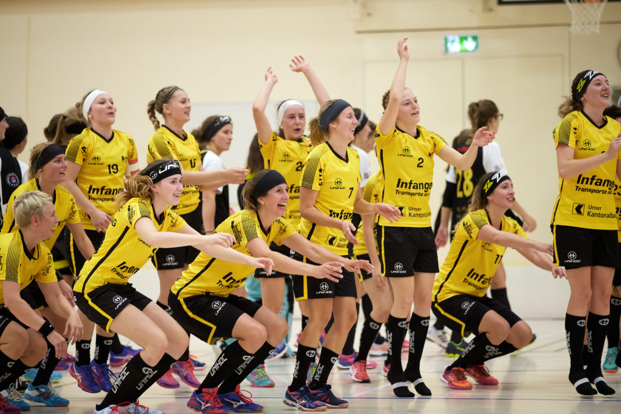 Damen NLB 
Floorball Uri - Unihockey Appenzell  
Resultat 5 : 2 am 6.  Oktober 2018 in der Sporthalle  Hagen in Altdorf 
Bild: Michael Peter