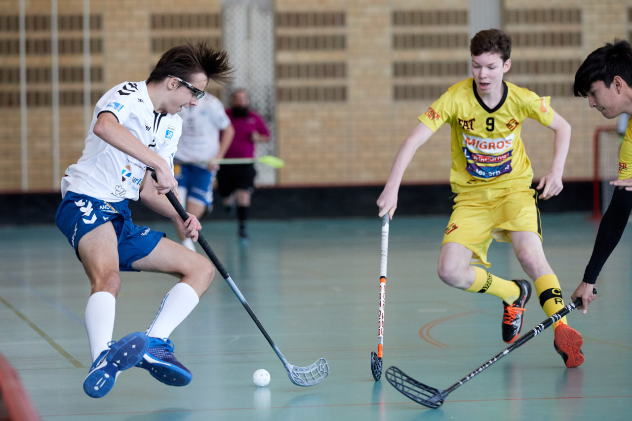 Zug United Junioren U18A 
Zug United - HC Rychenberg Winterthur 
Resultat 3 : 7 am 6.  Oktober 2018 in der Sporthalle  Waldegg in Rotkreuz 
Bild: Michael Peter