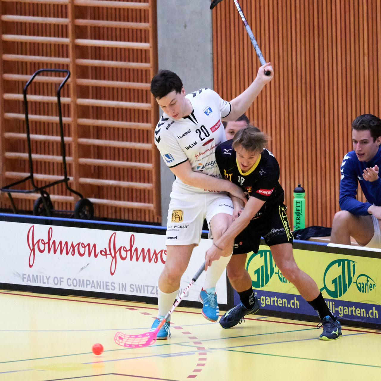 Zug United Herren NLA
Zug United - HC Rychenberg Winterthur 
Resultat 10 : 7 am 10. November 2018 in der Sporthalle in Zug 
Bild: Michael Peter