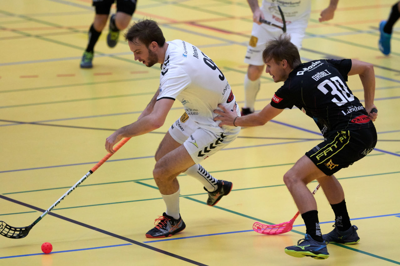 Zug United Herren NLA
Zug United - HC Rychenberg Winterthur 
Resultat 10 : 7 am 10. November 2018 in der Sporthalle in Zug 
Bild: Michael Peter