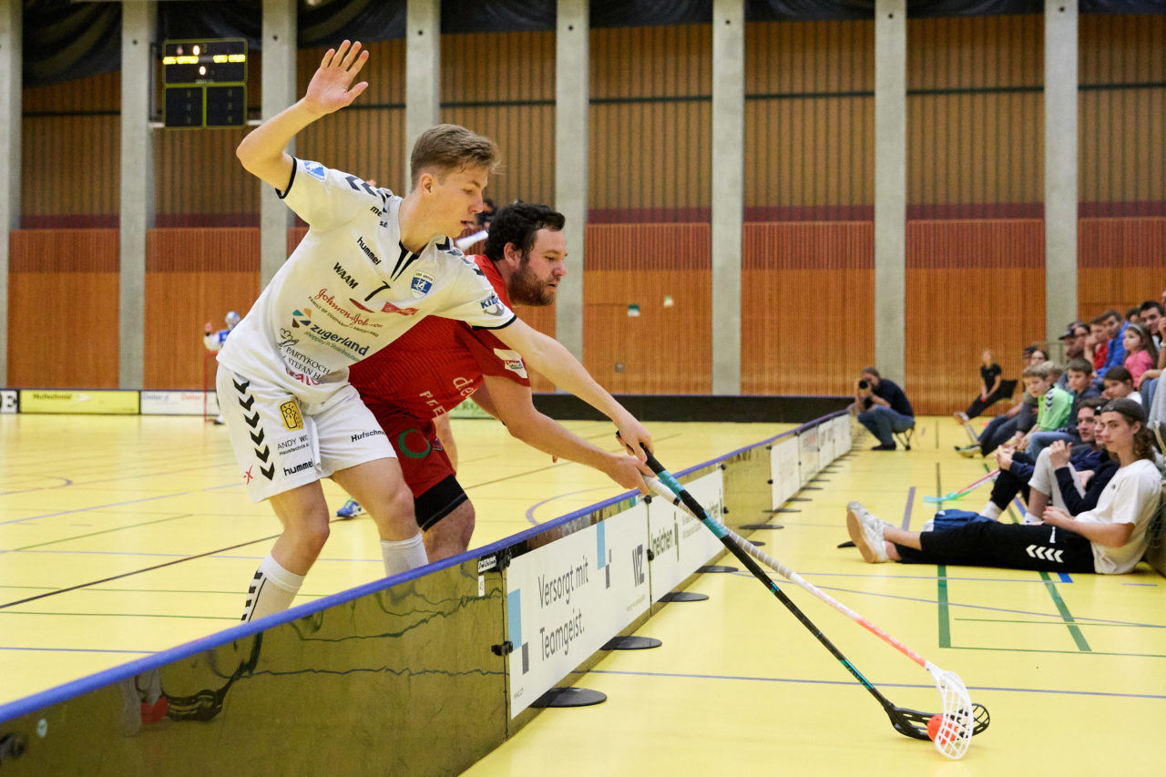 Zug United Herren NLA
Zug United - UHC Thun 
Resultat 12 : 9 am 4. November 2018 in der Sporthalle in Zug 
Bild: Michael Peter