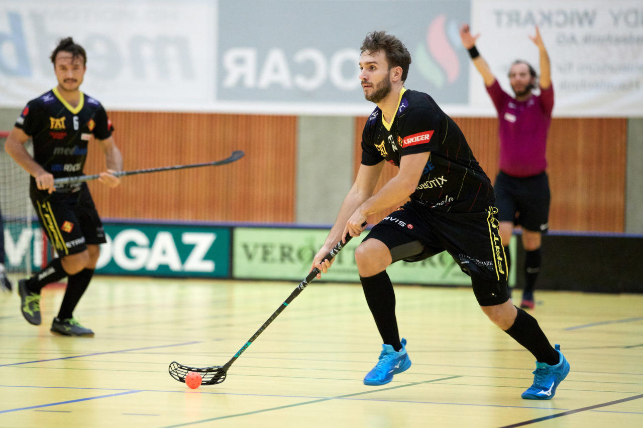 Zug United Herren NLA
Zug United - HC Rychenberg Winterthur 
Resultat 10 : 7 am 10. November 2018 in der Sporthalle in Zug 
Bild: Michael Peter
