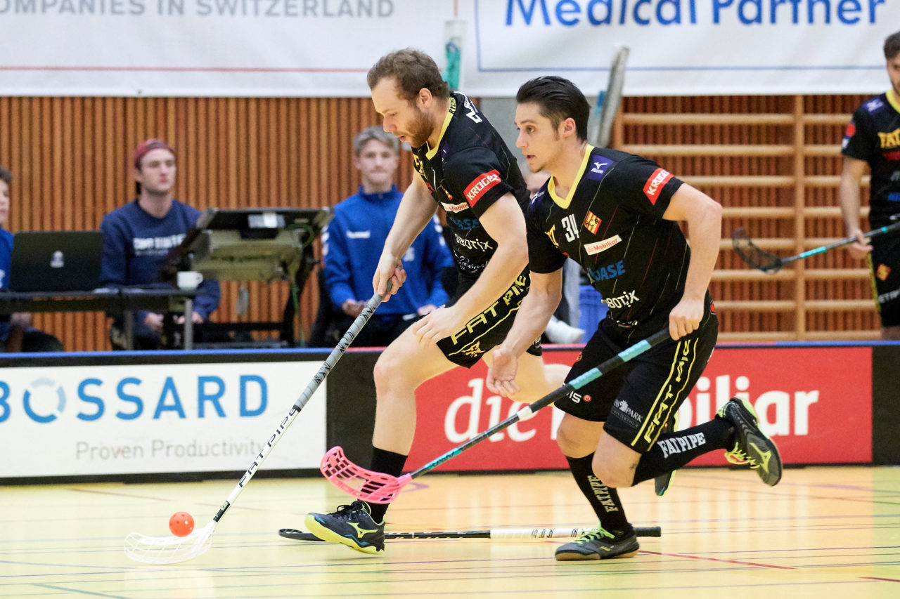 Zug United Herren NLA
Zug United - HC Rychenberg Winterthur 
Resultat 10 : 7 am 10. November 2018 in der Sporthalle in Zug 
Bild: Michael Peter