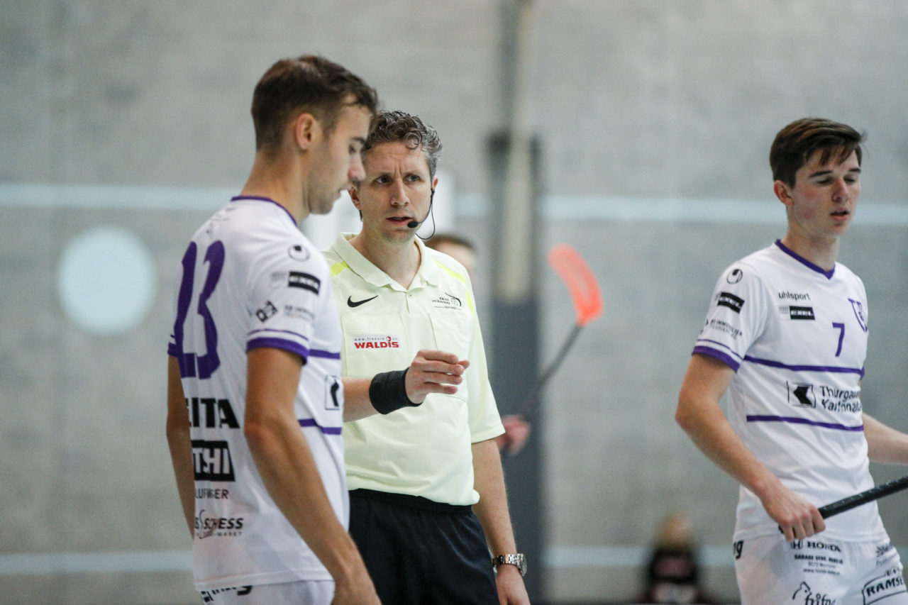 Unihockey Langental Aarwangen - Floorball Thurgau am 13. Januar 2019 in der Kreuzbleiche in Langental.